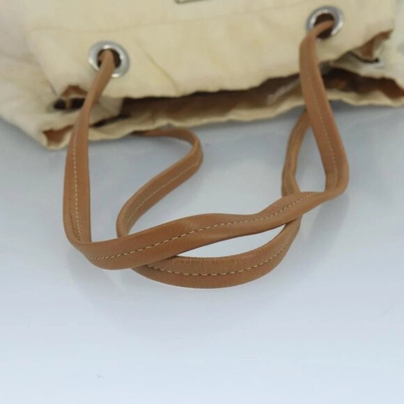 PRADA Shoulder Bag Nylon White Auth 109902 - Picture 8 of 15